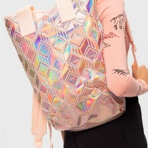 Adidas 3'D Toploader Backpack Laptop Bag-Pink